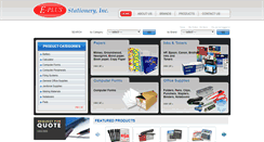 Desktop Screenshot of eplusstationery.com.ph